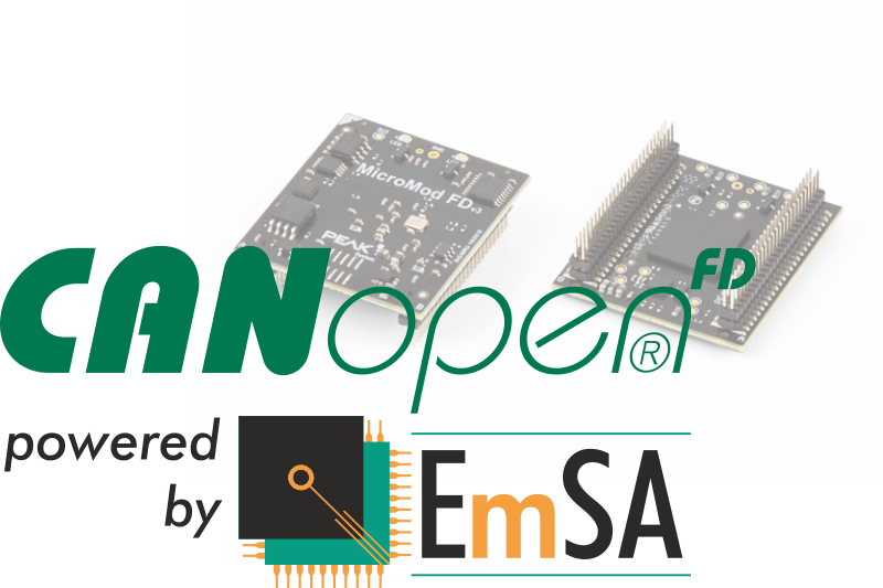 CANopen and CANopen FD for PCAN-MicroMod FD (software only)