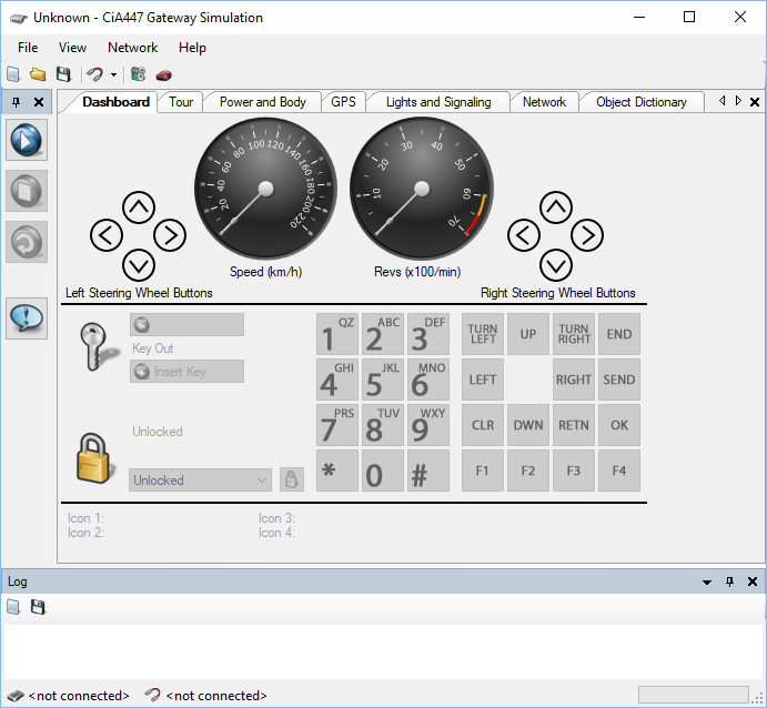 CiA 447 Simulation System
