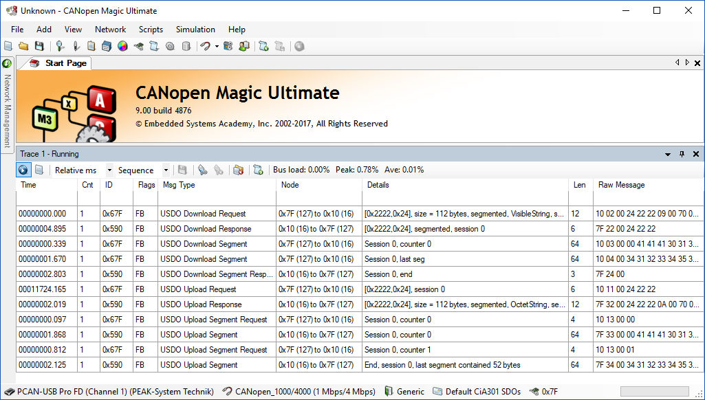 CANopen Magic Professional