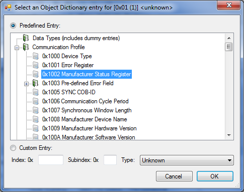 CANopen Magic Standard